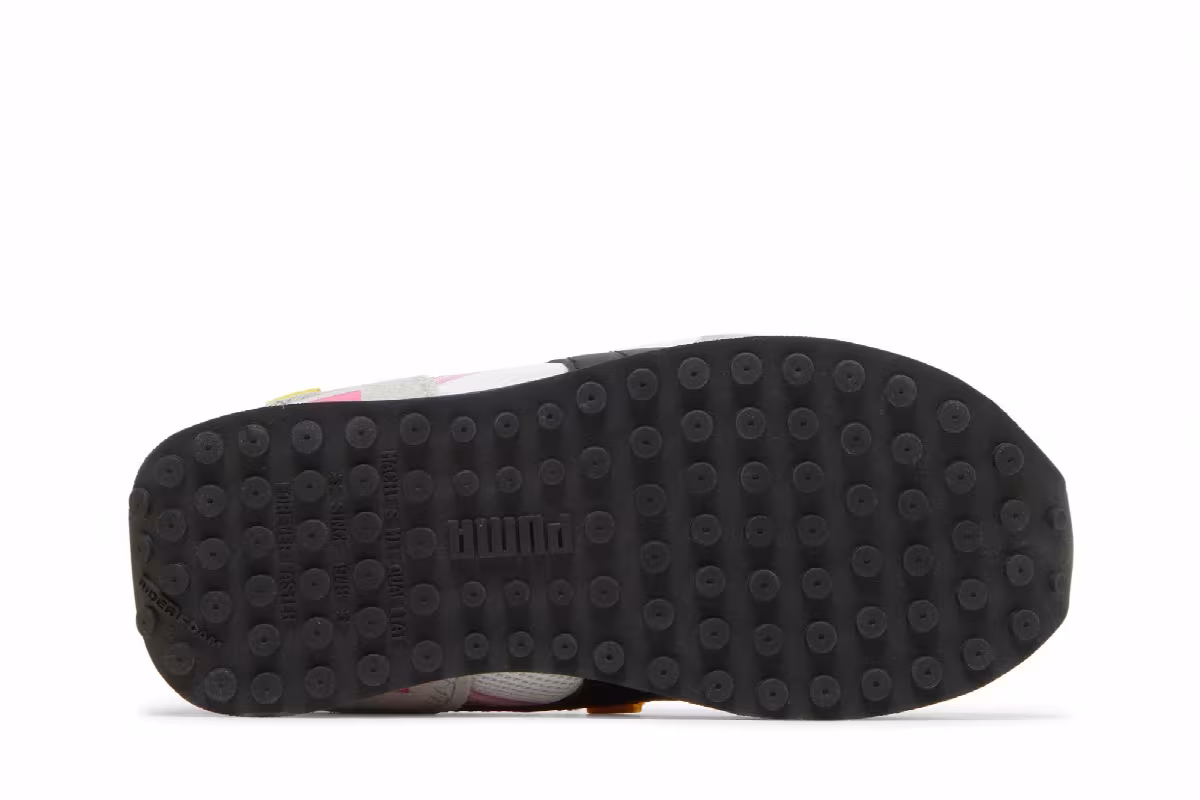 Puma Future Rider Splash Infant White Prism Pink, view 5