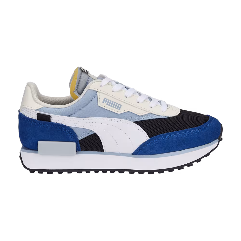 Puma Future Rider Splash Big Kid Blue Wash White