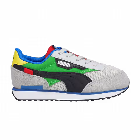 Puma Future Rider Splash Little Kid 'Grey Violet Classic Green'