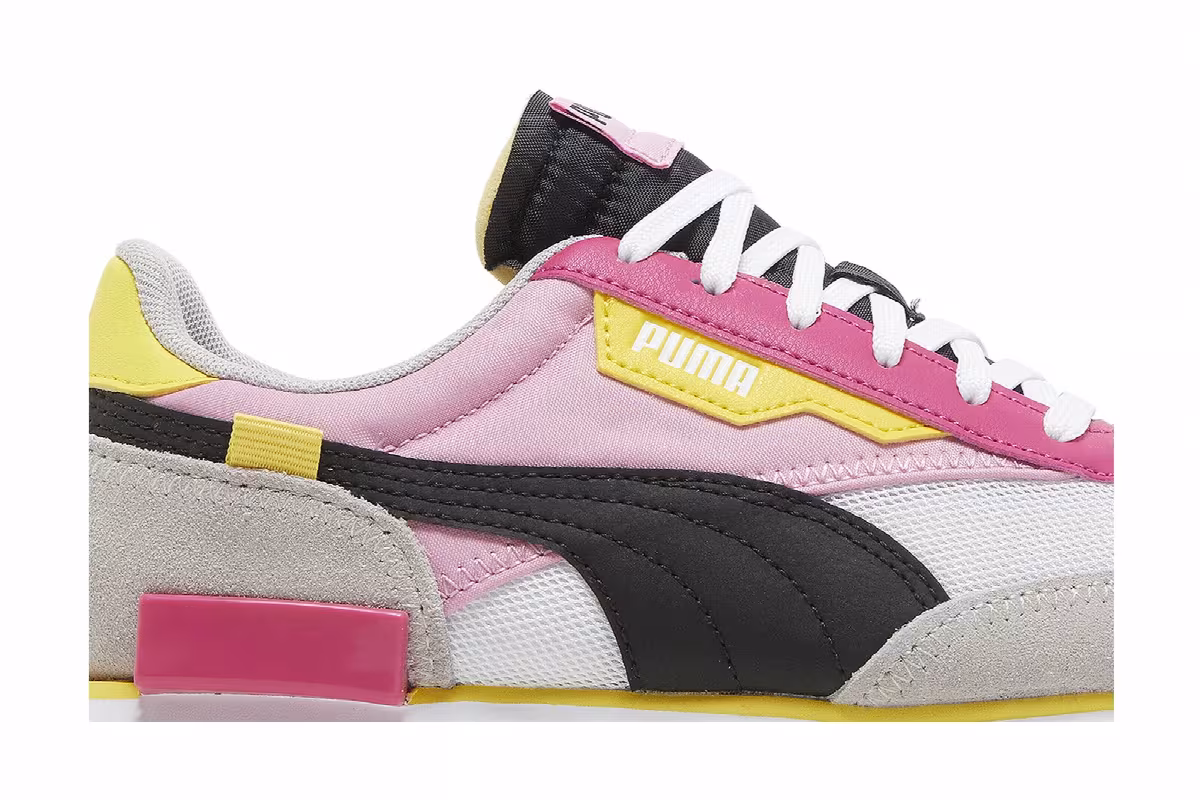Puma Future Rider Splash Jr White Prism Pink, view 3