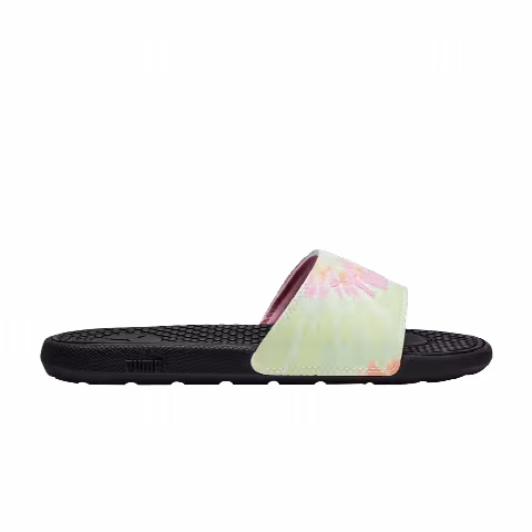 Puma Wmns Cool Cat Slide 'Twist - Pink Green Tie Dye'