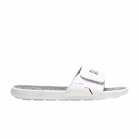 Puma Wmns Cool Cat 5 Slides 'White Silver'