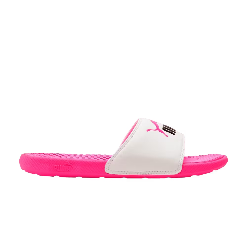 Puma Cool Cat Slides Jr Knockout Pink White
