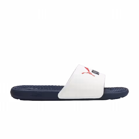 Puma Cool Cat Slides Jr 'White Peacoat'