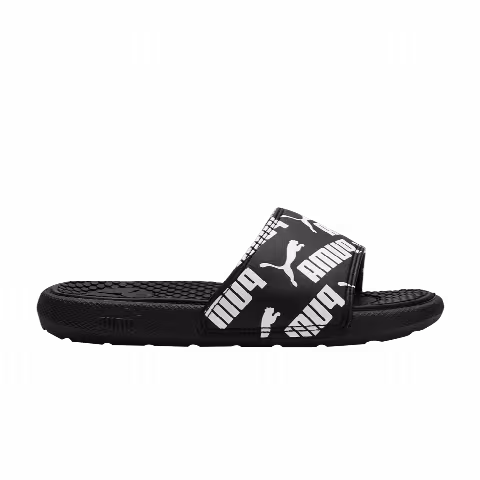 Puma Cool Cat Bold Slide Little Kid 'Black White'