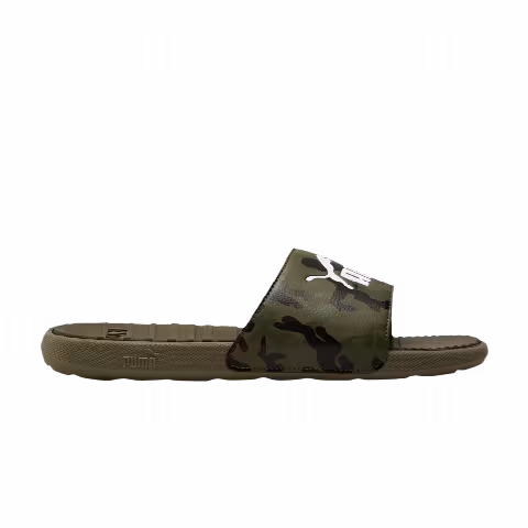 Puma Cool Cat Slide 'Camo - Dark Olive'