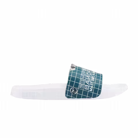 Mercedes-AMG Petronas F1 x Puma Leadcat 2.0 Slide 'White Blue Coral'