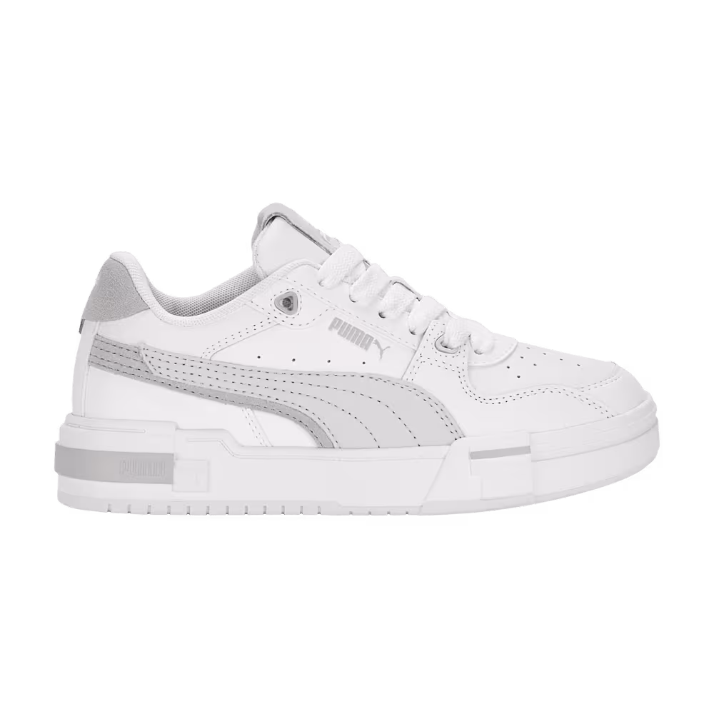 Puma CA Pro Big Kid Glitch - White Feather Grey