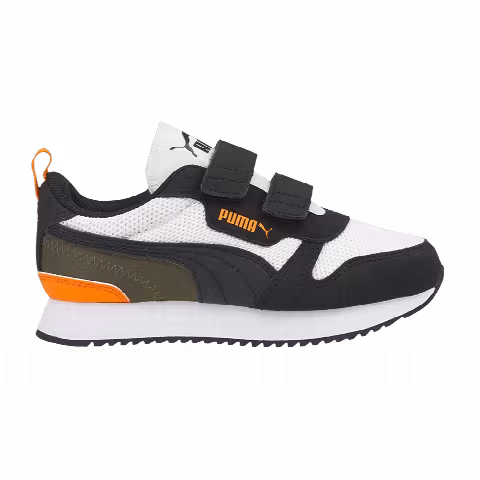 Puma R78 Little Kid 'White Vibrant Orange'