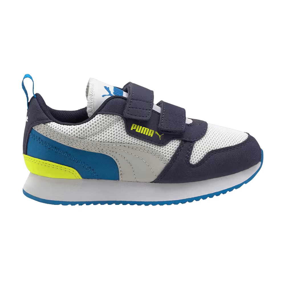 Puma R78 Little Kid White Peacoat