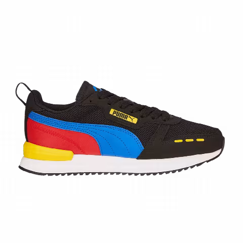 Puma R78 Big Kid 'Black Blue Red'