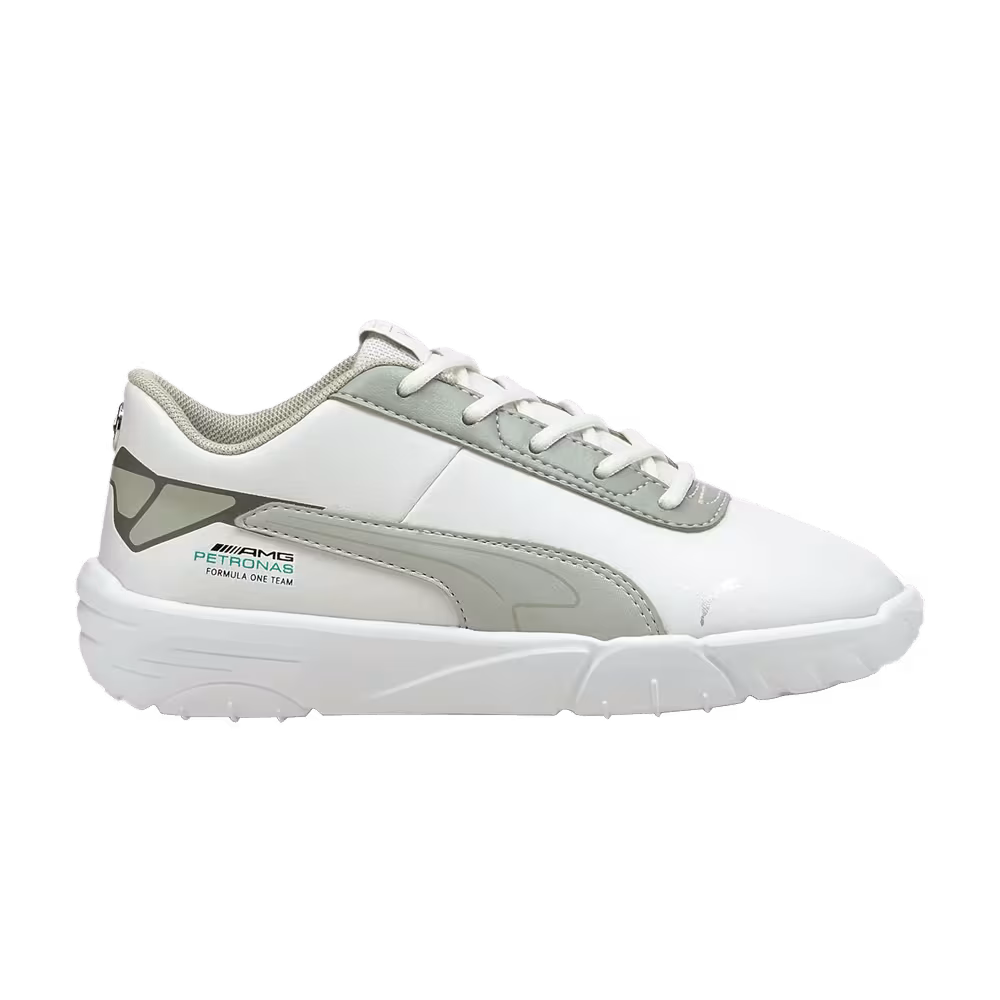 Mercedes-AMG Petronas F1 x Puma Drift Cat Delta 5 Little Kid White Team Silver