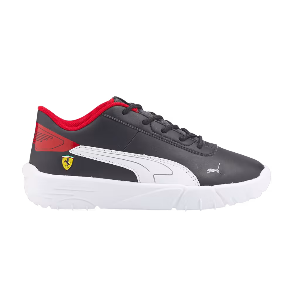 Scuderia Ferrari x Puma Drift Cat Delta Little Kid Black White
