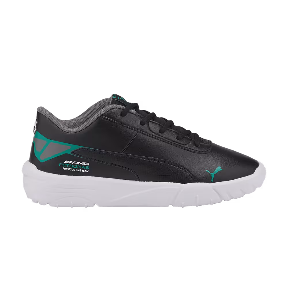 Mercedes-AMG Petronas F1 x Puma Drift Cat Delta 5 Little Kid Black Spectra Green