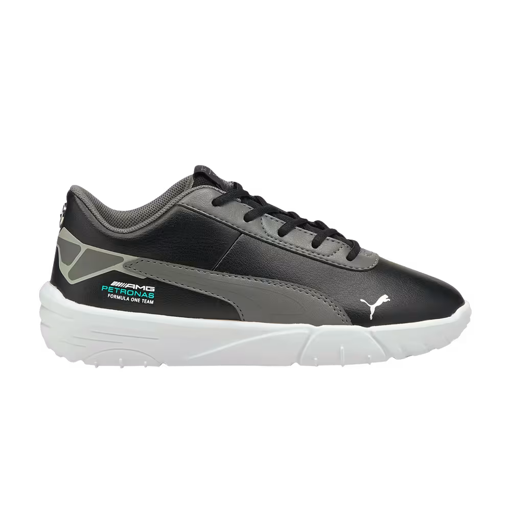 Mercedes-AMG Petronas F1 x Puma Drift Cat Delta 5 Little Kid Black Team Silver