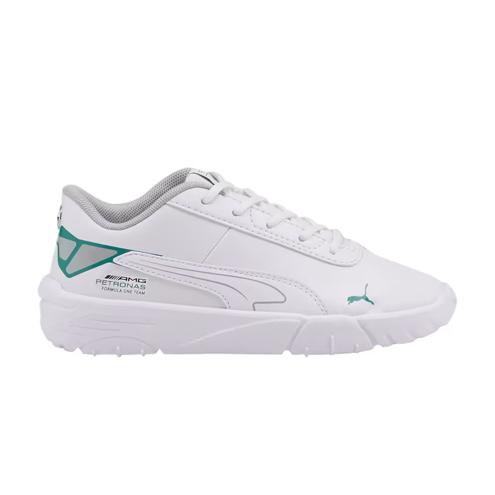 Puma Mercedes-AMG Petronas F1 x Drift Cat Delta 5 Little Kid White Spectra Green