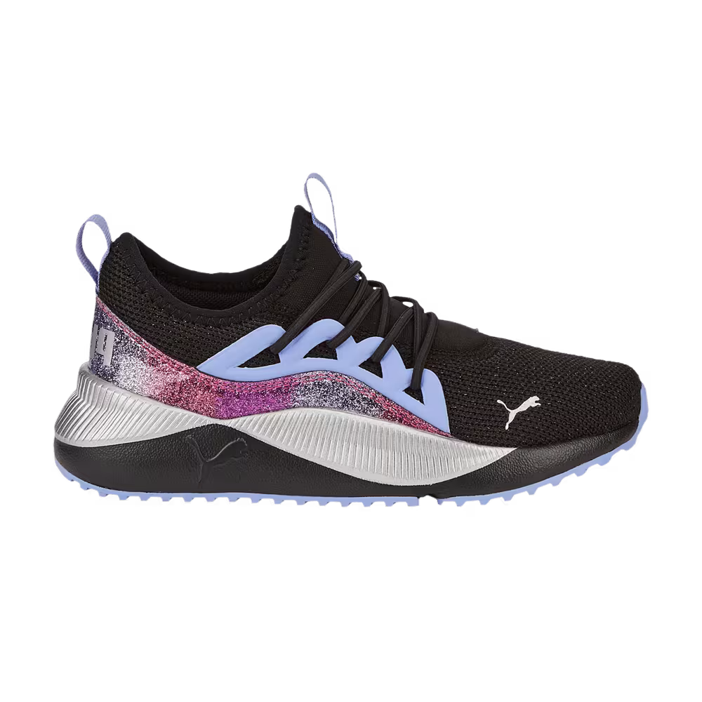 Puma Pacer Future Allure Little Kid Night Out - Black Lavendar Pop