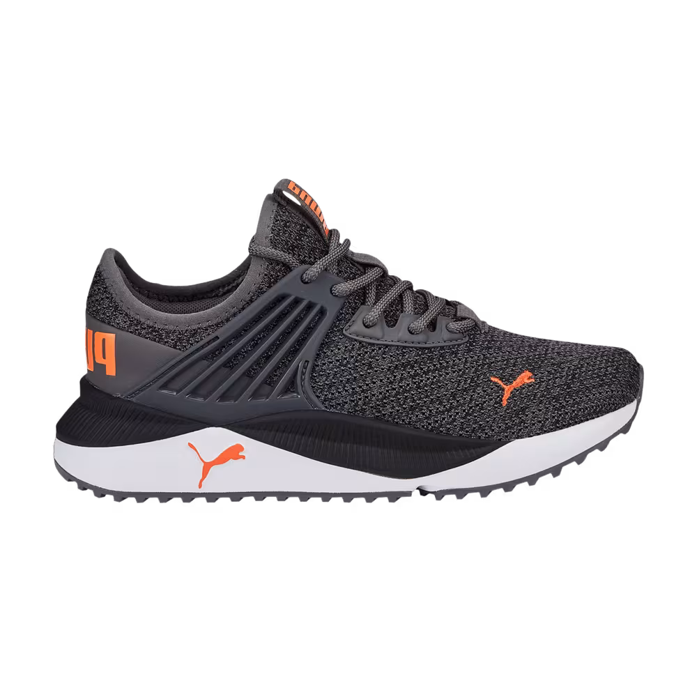 Puma Pacer Future Double-Knit Jr Castlerock Nasturtium