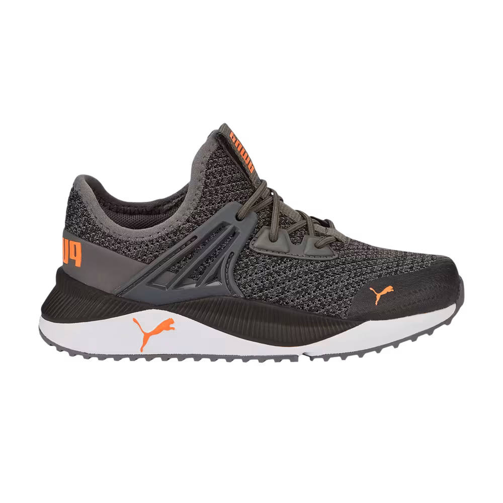 Puma Pacer Future Double-Knit Little Kid Castlerock Nasturtium