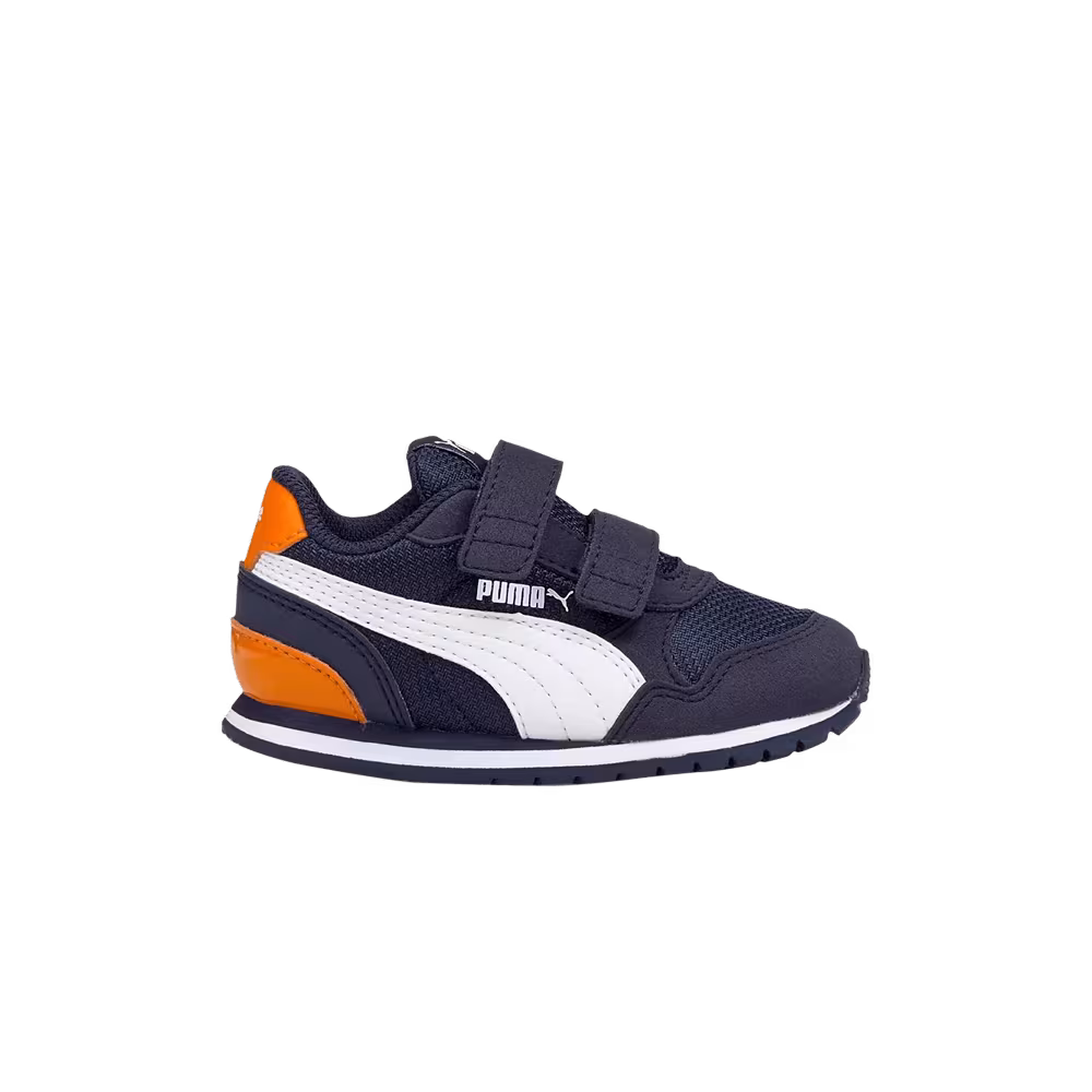 Puma ST Runner V2 Mesh AC Infant Peacoat Vibrant Orange