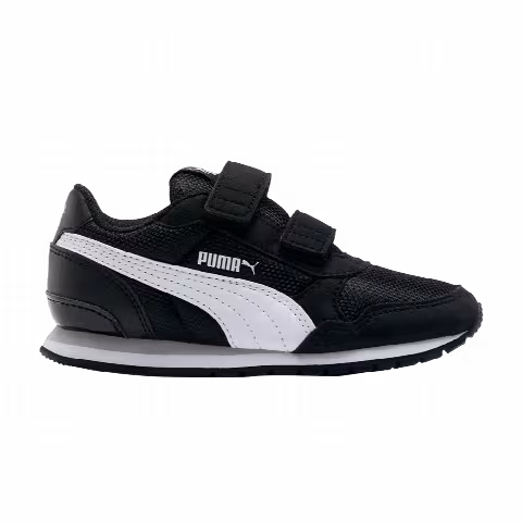 Puma ST Runner V2 Mesh AC Little Kid 'Black Grey Violet'