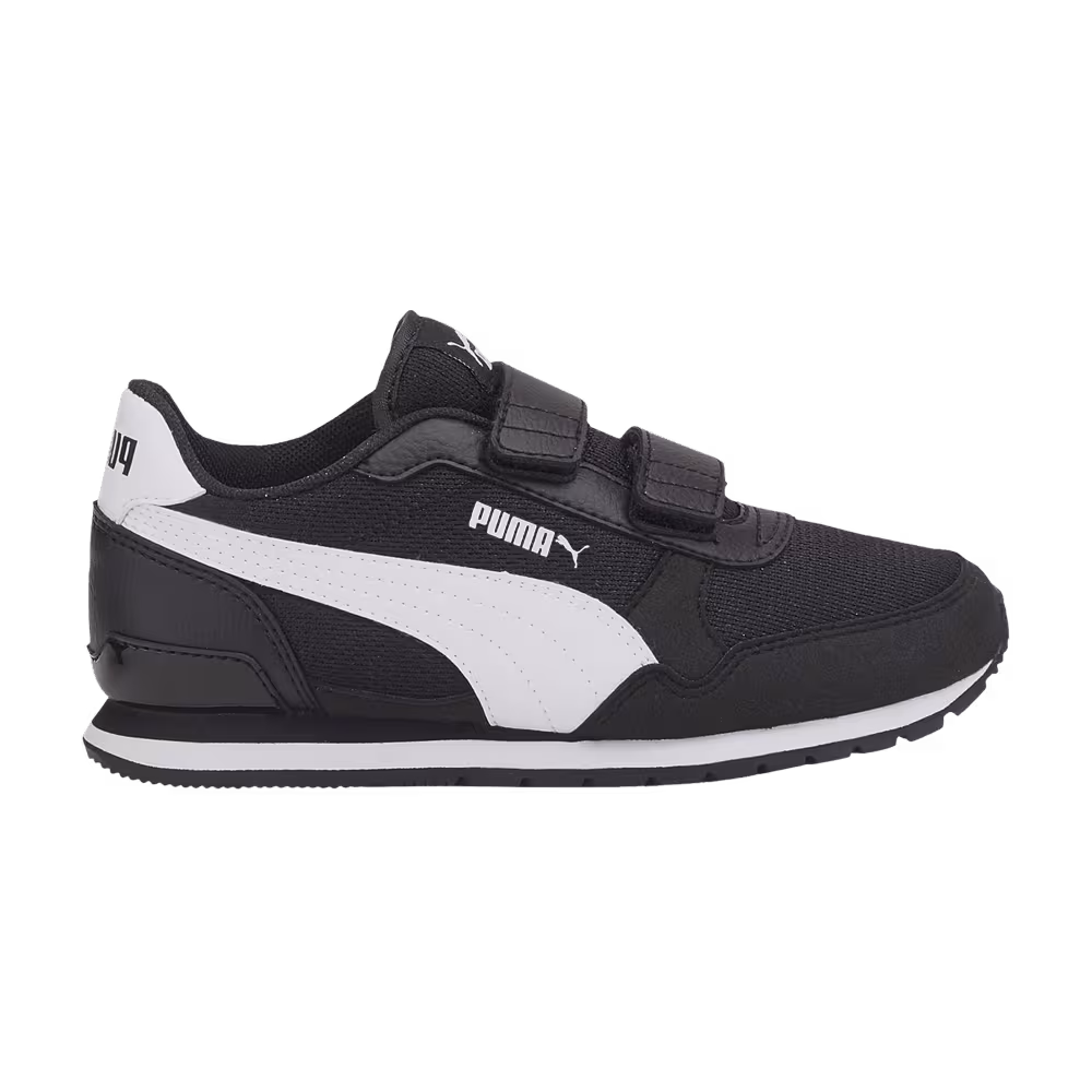 Puma ST Runner v3 Mesh V Little Kid Black White