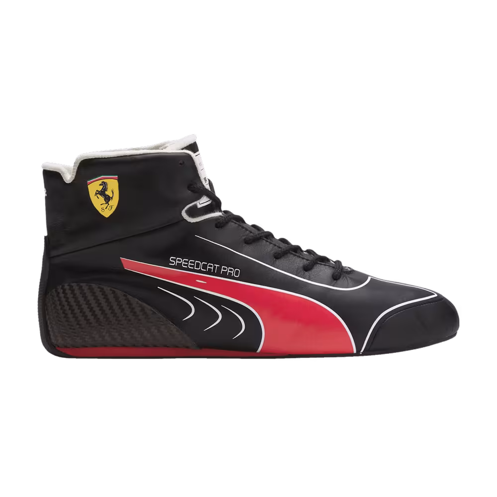 Puma Scuderia Ferrari x Speedcat Pro CL Replica Black Rosso Corsa