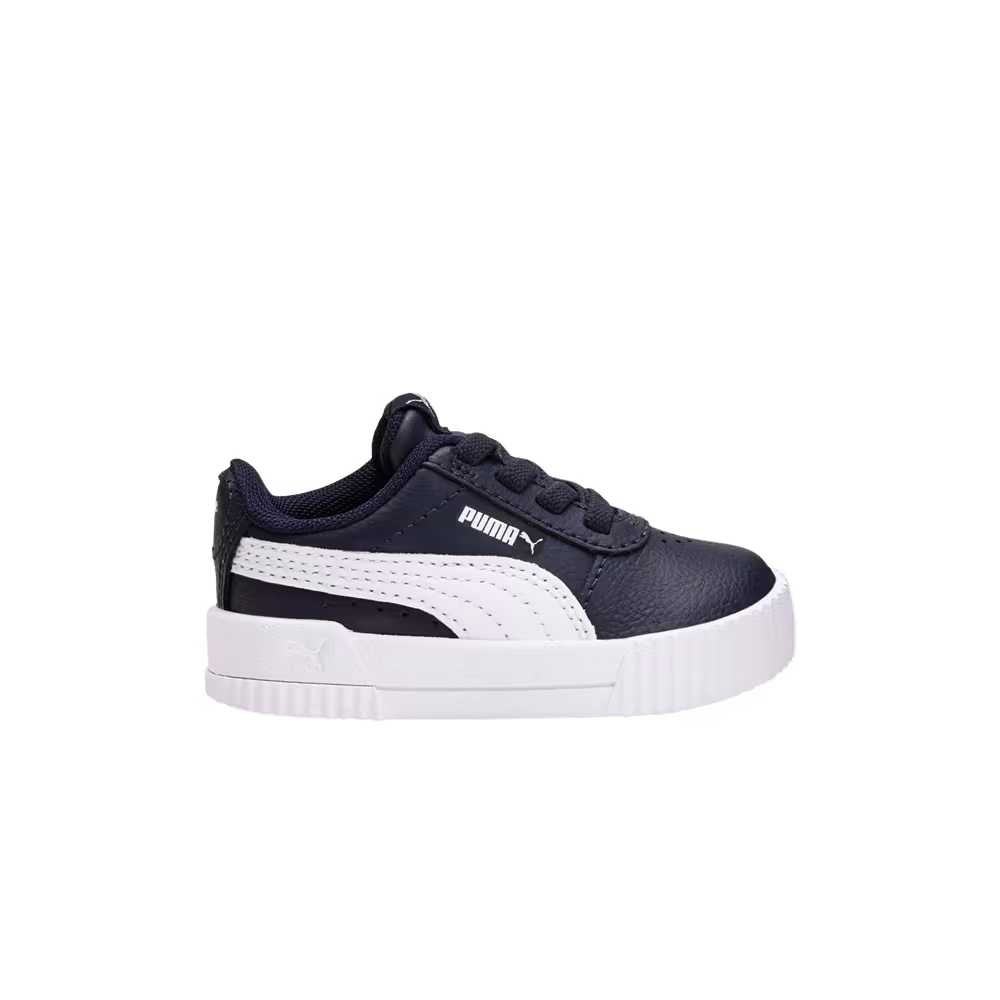 Puma Carina Leather Infant Peacoat White