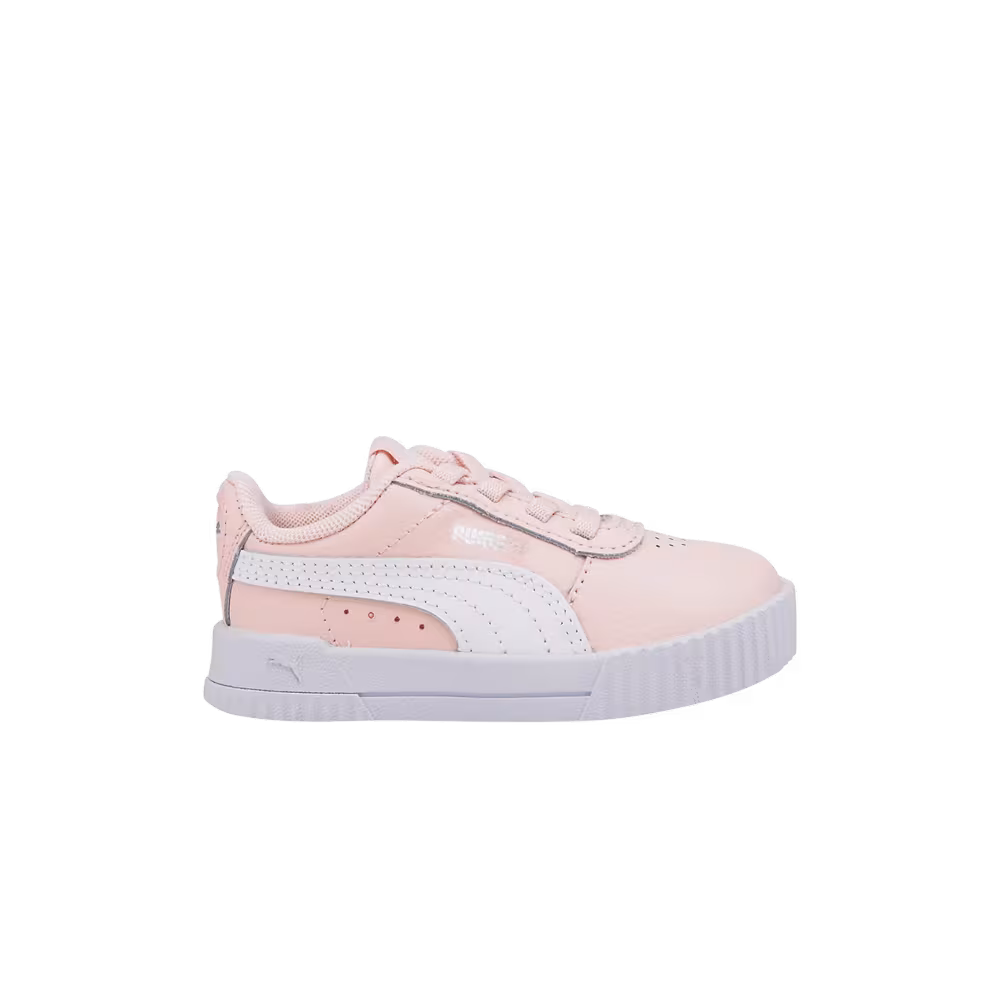 Puma Carina Leather Infant Chalk Pink White