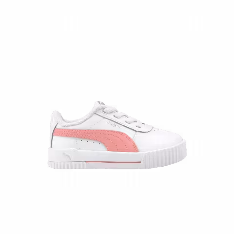 Puma Carina Leather Infant 'White Peony'