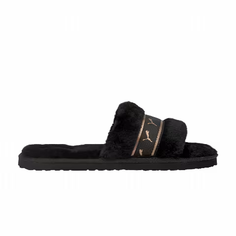 Puma Wmns Fluff Remix Slide 'Black Rose Gold'