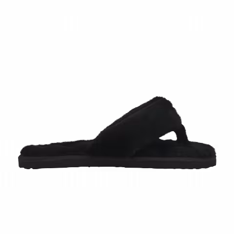 Puma Fluff Flip Slide Jr 'Black Team Gold'