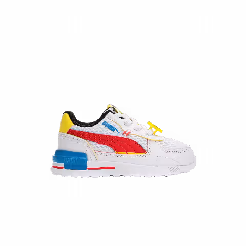 SmileyWorld x Puma Graviton Infant 'White High Risk Red'