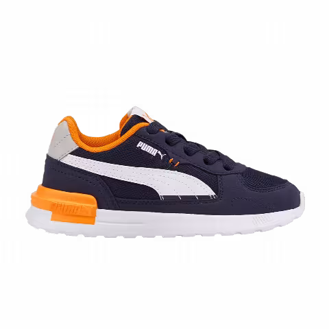 Puma Graviton Little Kid 'Peacoat Vibrant Orange'