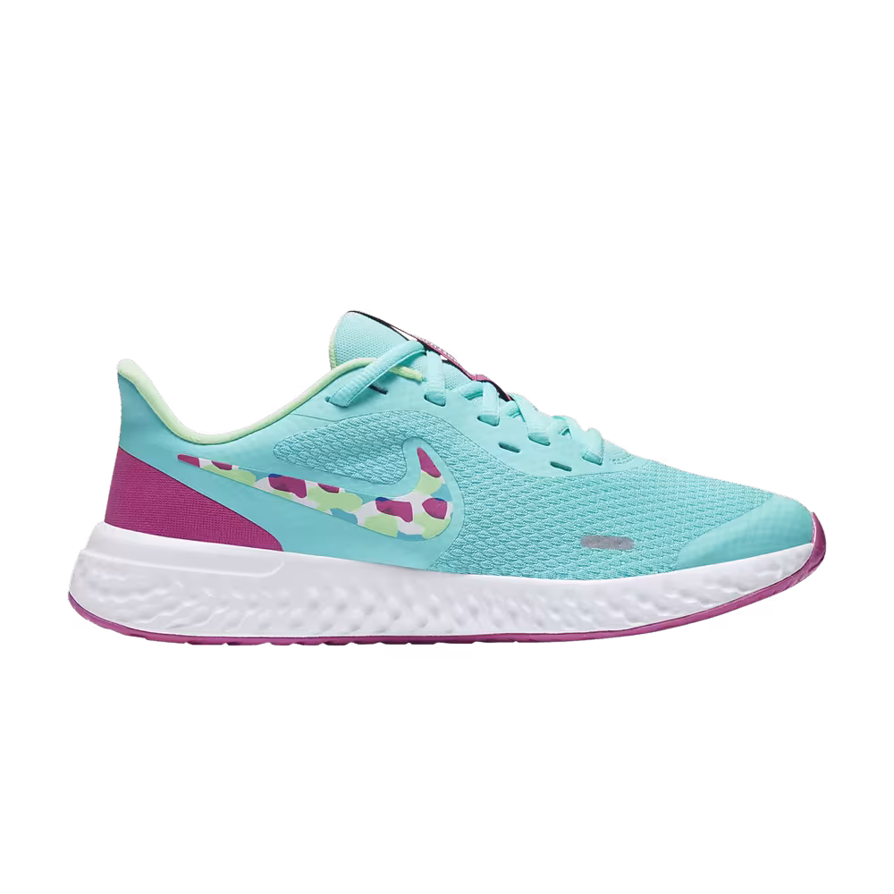 Nike Revolution 5 GS Aurora Green Camo