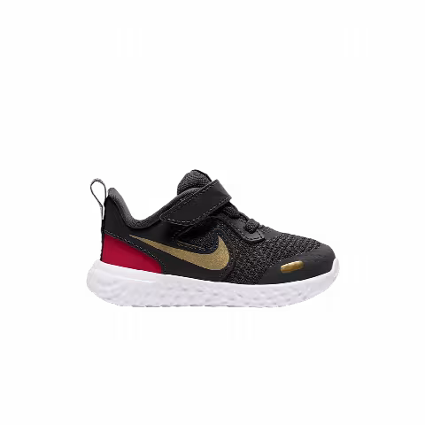 Nike Revolution 5 TD 'Dark Smoke Grey Gold'