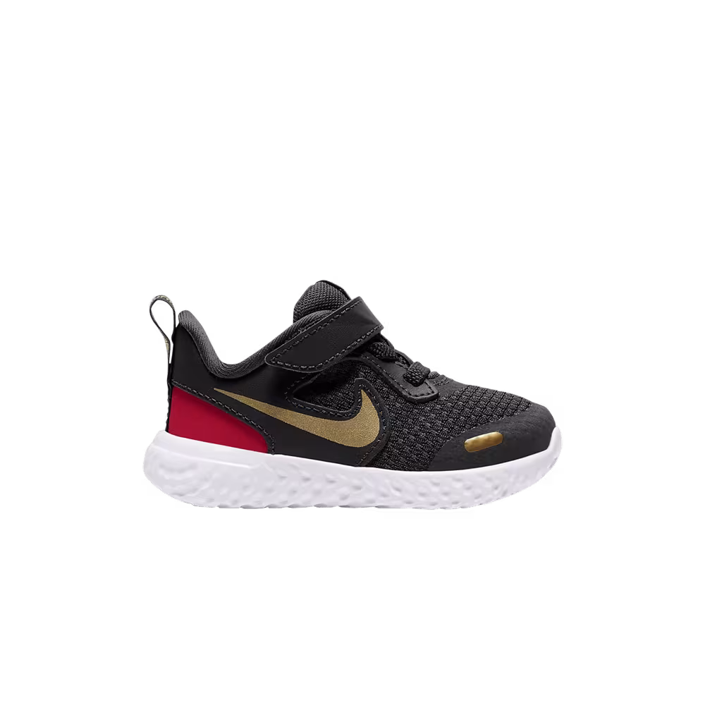 Nike Revolution 5 TD Dark Smoke Grey Gold