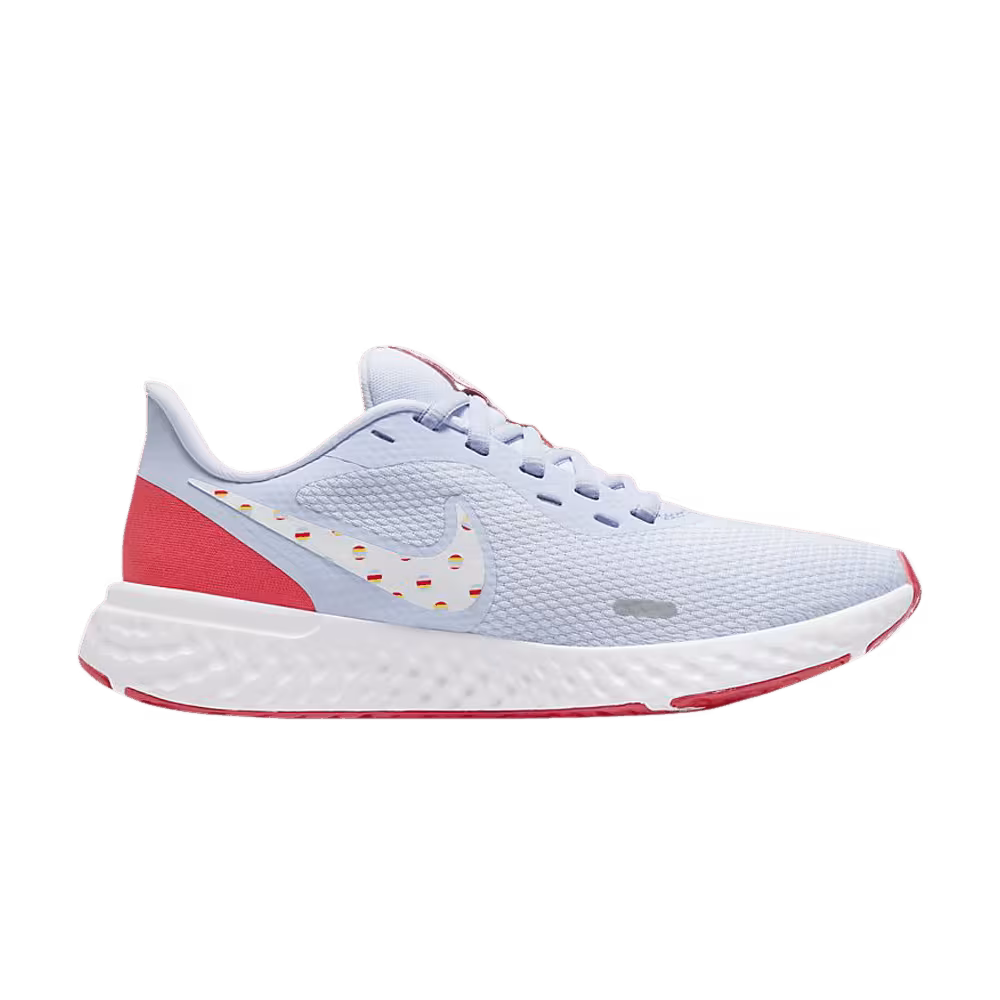 Nike Women's Revolution 5 Hydrogen Blue Red
