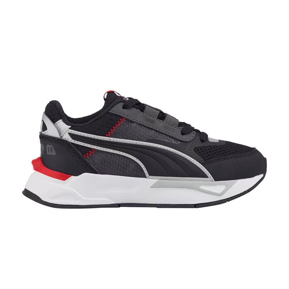 Puma Mirage Sport Tech Little Kid Black High Risk Red