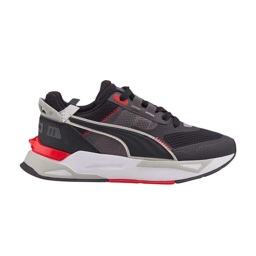 Puma Mirage Sport Jr Black High Risk Red