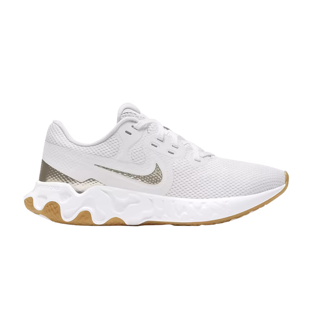Nike Women's Renew Ride 2 Platinum Tint Metallic Gold Star