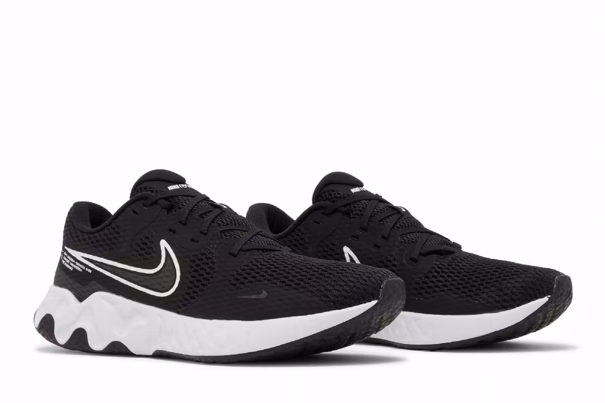 Nike Renew Ride 2 Black White, view 9