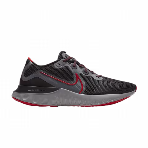 Nike Renew Run 'Black University Red'