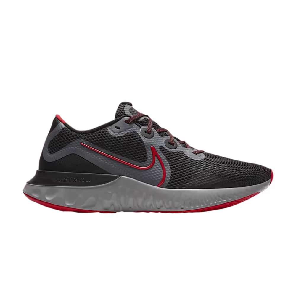 Nike Renew Run Black University Red