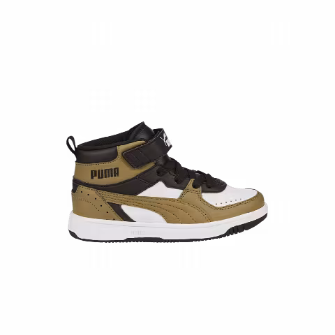 Puma Rebound Joy Little Kid 'Black Covert Green'