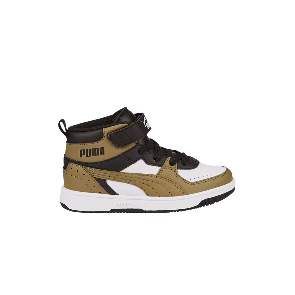 Puma Rebound Joy Little Kid Black Covert Green