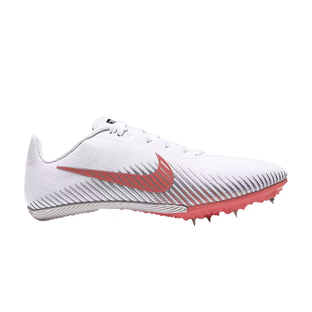 Nike Women's Zoom Rival M 9 White Flash Crimson