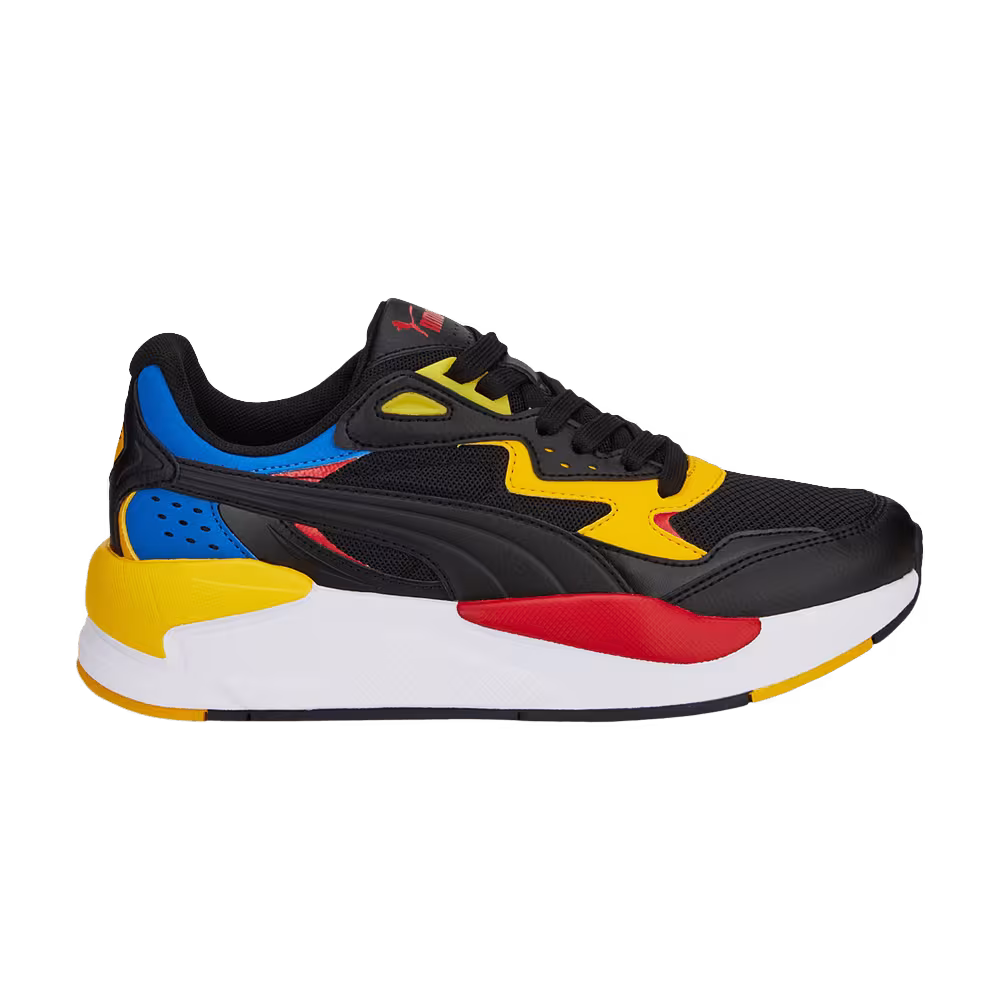 Puma X-Ray Speed Jr Black Spectra Yellow