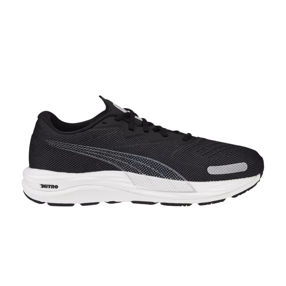 Puma Velocity Nitro 2 Wide Black Metallic Silver