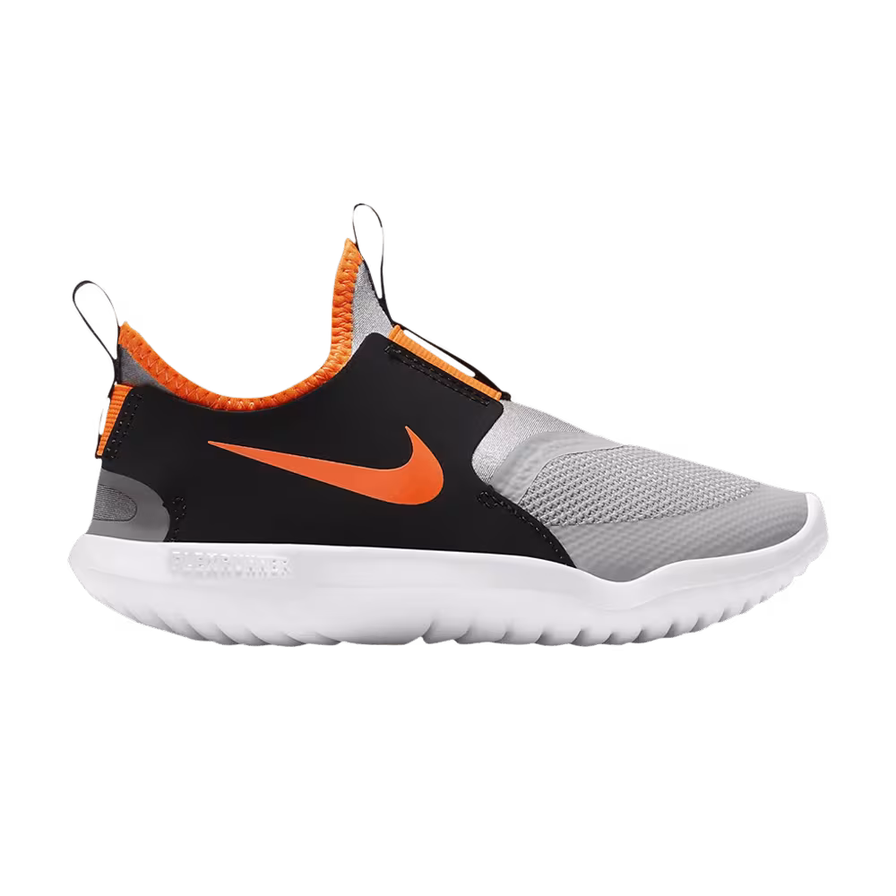 Nike Flex Runner PS Light Smoke Grey Total Orange